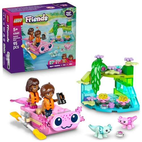 レゴ(LEGO) フレンズ ウーパールーパーのアドベンチャーボート おもちゃ 玩具 誕生日 プレゼント ブロック 知育 女の子 男の子 子供 5