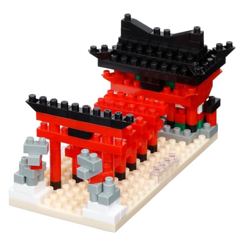 カワダ(Kawada)ナノブロック 稲荷神社 NBC_397 1.3×10.5×18cm