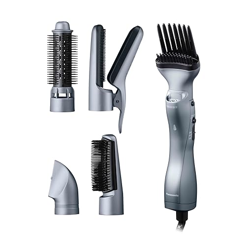 パナソニック エアースタイラー Air styler nanocare くるくるドライヤー ナノケア ナノイー ノーブルグレー EH-KN9K-