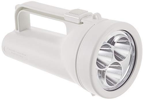 乐天商城 - パナソニック LED懐中電灯 ワイドパワー強力ライト 乾電池エボルタNEO付 BF-BS02K-W
