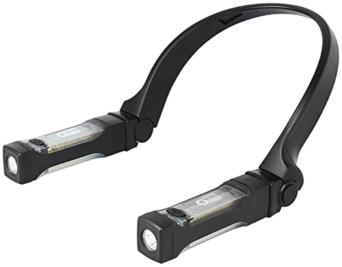 GENTOS(ジェントス) 首掛け LED ライト 【明るさ110ルーメン/実用点灯7時間/防塵/防滴】 単3形電池1本使用 ワンズ OZ-2X