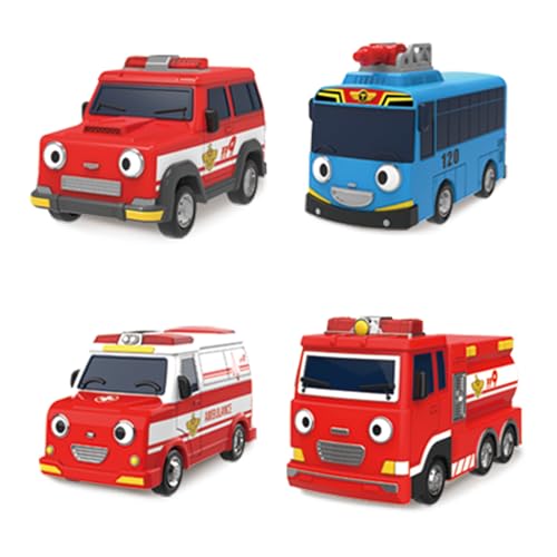 乐天商城 - [バンダイ(BANDAI)] ちびっこバス タヨ ちびっこレスキュー隊大集合セット 対象年齢 3 才以上
