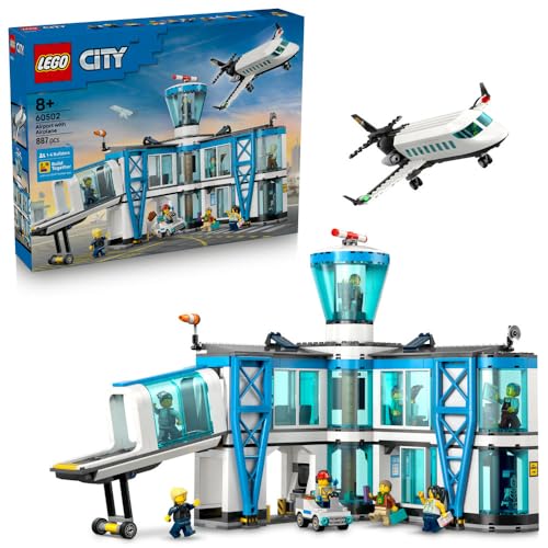 レゴ(LEGO) シティ 空港ターミナルと飛行機 おもちゃ 玩具 誕生日 プレゼント ブロック 男の子 女の子 子供 8歳 9歳 10歳 小学生