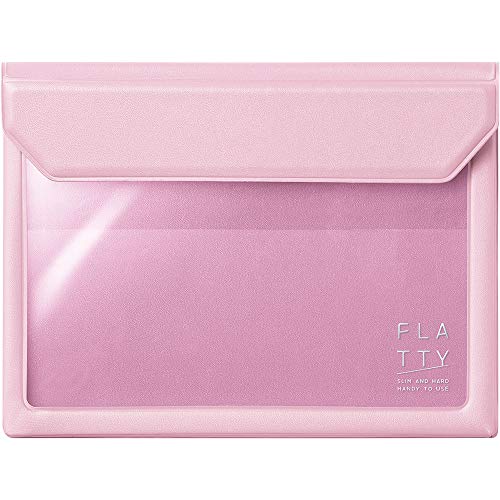 Rakuten - キングジム(Kingjim) バッグインバッグ FLATTY A6 ピンク 5360ヒン