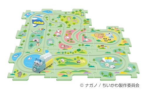 増田屋コーポレーション パネルワールド ちいかわ はしる! ハチワレ おもちゃ 3歳〜 電池使用 480-1715 2