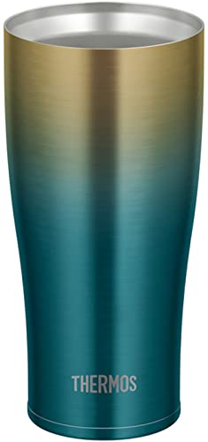 Rakuten - サーモス 真空断熱タンブラー 0.42L ブルーゴールド JDE-421LTD BLGD 父の日 ギフト ビール 男性 女性 誕生日 プレゼント