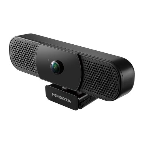 アイ・オー・データ IODATA USBカメラ 180度撮影 マイク付 Web会議 USBバスパワー 4~6人 Zoom/Teams/Skype