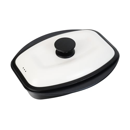 Rakuten - 和平フレイズ 電子レンジで焼き目が付く! レンジパン M [1台7役の調理 焼く 炒める 茹でる 煮る 蒸す 炊く 温め直し] 食洗器OK グリ