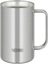サーモス 真空断熱ジョッキ 600ml ステンレス1 食洗機対応 魔法びん構造 保温保冷 ビールジョッキ JDK-601 S1