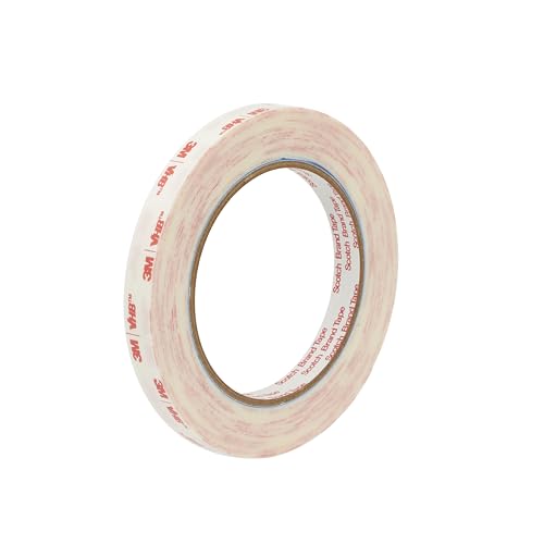 3M VHB テープ 薄手 Y-4920 ホワイト 幅12 mm x 長さ10 m 厚み0.4 mm 個装
