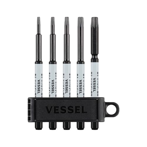 Rakuten - ベッセル(VESSEL) ネジはずしビット ハズセルシリーズ ハズセルヘックスビット 5本組 対辺2/2.5/3/4/5×100mm HZ5P-