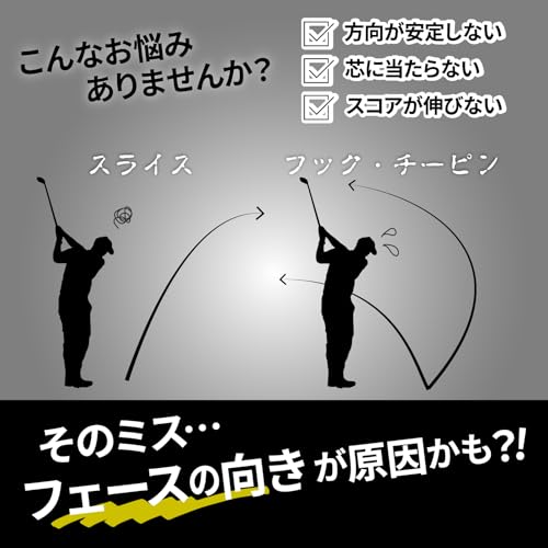 Tabata(タバタ) ゴルフ 原田修平プロ監修 HARADA GOLF共同開発 フェースの向きを可...