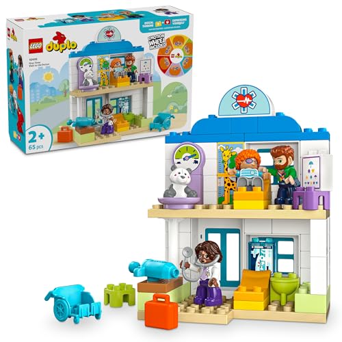 レゴ(LEGO) デュプロ デュプロのまち はじめてのおいしゃさん おもちゃ 玩具 誕生日 プレゼント ブロック 知育男の子 女の子 子供 1歳