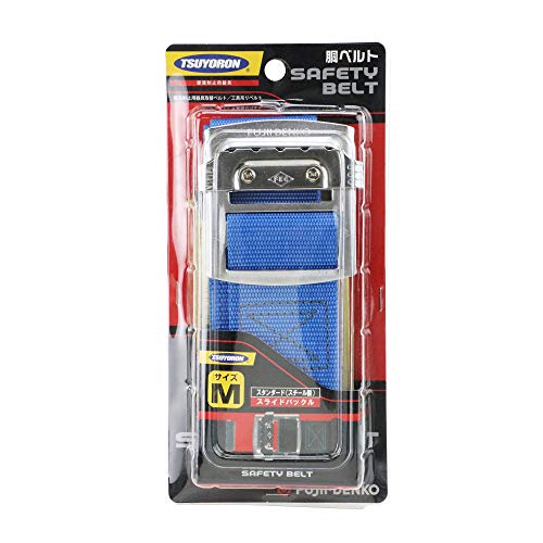 [藤井電工] 新規格 胴ベルト型 胴ベルトのみ Mサイズ ベルト長さ 1200mm ブルー 青 TUB-L90N-BL4-M ス..