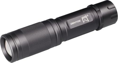 Rakuten - GENTOS(ジェントス) LED 懐中電灯 【明るさ 350 ルーメン/実用点灯 6 時間】 単4形電池3本(テスト用付属) 使用 閃 参 F