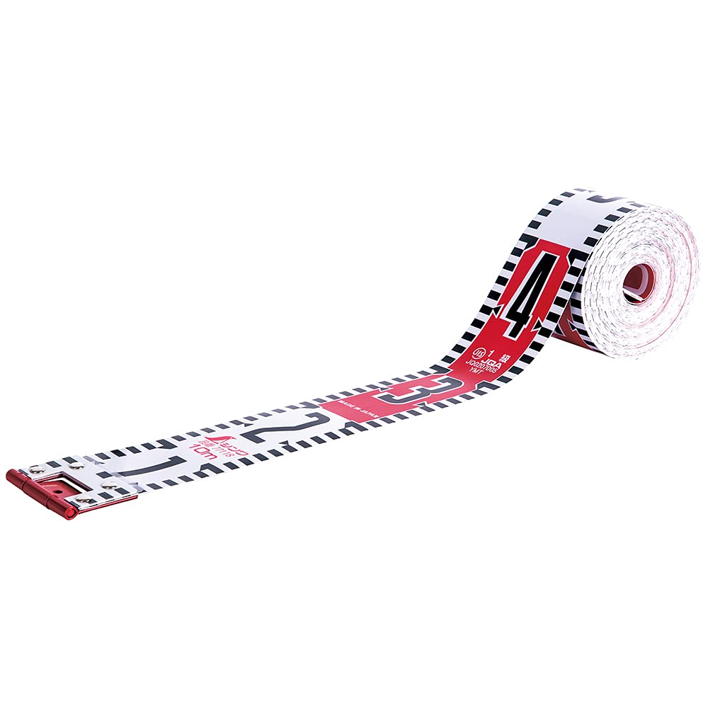 Rakuten - シンワ測定(Shinwa Sokutei) ロッドテープ ガラス繊維製 10m 巾60mm JIS 77118
