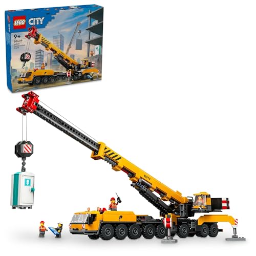 レゴ(LEGO) シティ きいろのクレーン車 おもちゃ 玩具 クリスマスプレゼント プレゼント ブロック 男の子 女の子 子供 8歳 9歳 10