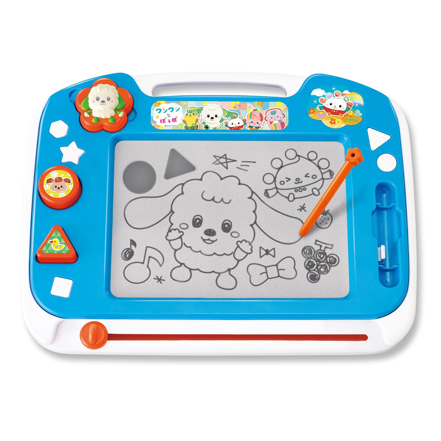 formanismのジョイパレット(JOYPALETTE) ワンワンとぽぅぽ NEW! のびのびおえかきボード｜アングル2