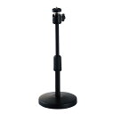エレコム WEBカメラ用卓上スタンド GoPro用アダプタ付属 ブラック UCAM-DSARMBK(2)