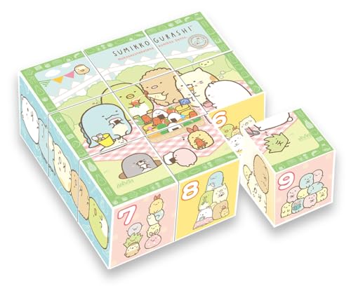 乐天商城 - エポック社 【キューブパズル】 すみっコぐらし 9コマ こども向けパズル 13-117 トレー付き 2歳以上 おもちゃ EPOCH