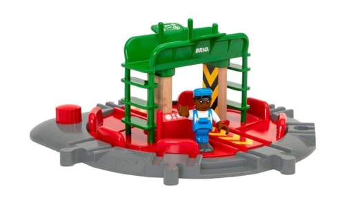 Rakuten - BRIO 木製レール 知育玩具 フィギュア付ターンテーブル 33476対象年齢 3歳~ 誕生日 クリスマス プレゼント 室内遊び 男の子 女の子