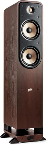 乐天商城 - ポークオーディオ POLK AUDIO SIGNATURE ELITE ES55 フロアスタンディングスピーカー ブラウン ES55BRN（1本