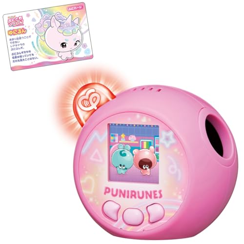 ピンク/-/-・(C) TOMY・単4形アルカリ乾電池3本使用(電池は別売です。) ※電池はアルカリ乾電池をご使用ください。商品紹介 ぷにぷにキャラを直接指でさわってお世話しよ♪ 新”触感”液晶トイ「ぷにるんず」に、つーしん遊びが新登場! ぷしぎなあんてながカラフルに光ると…ぷにともがあそびにくる? ・ぷしぎなあなにゆびを入れると、ぷにぷにきもちいい!液晶画面のキャラクターにさわっているみたい♪ ・ぷにるんずたちは、ぷにぷに指でさわってあげるとごきげんになるよ!おせわせずに放っておくと、とけちゃうかも…! ・ぷしぎなあんてながカラフルに光ると…ぷにともがあそびにくる? ・ムービーからぷにともがやってくる!ぷにコインやアイテムもゲットできる! ・ぷにともつーしん同士でおでかけしあえるよ!記念にぷに写メを撮ろう! ・ぷにともが1日1回あそびにくる!今日はどの子がくるかな ・ぷにるんずたちが大好きなごはんをつくって食べさせたり、トイレやおふろ、おそうじなど…たくさんおせわしてなかよし度アップ!上手にお世話すると、ごほうびがもらえちゃうかも! ・ぷにぷにボタンを使ったミニゲームは「ぷにっとスカイ」や「ぷるんとゼリーマッチ」など7種類。ゲームをクリアしてぷにコインをゲットしよう♪ ・たまったぷにコインで「ごはんのもと」「きがえ」「もようがえ」のアイテムをお買い物できるよ! ・「ぷにのもと」や「ふしぎぷに」を【MIXぷに】することでぷにるんずは成長するよ!組み合わせ次第で色々なキャラクターに!どの子に成長するかな ・キャラクターは60種類以上! ・本体カラーは「ピンク」「ブルー」「パープル」の3色バリエ♪ 【セット内容】本体(1) 取扱い説明書(1) 安全警告 該当なし