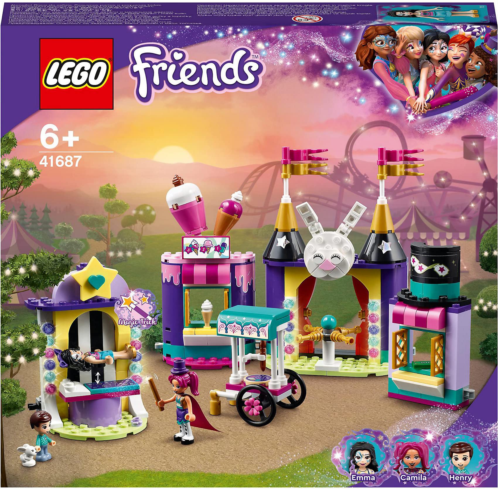 Rakuten - レゴ(LEGO) フレンズ マジカル・ショップ 41687 おもちゃ ブロック プレゼント お人形 ドール ジェットコースター 女の子 6歳以上