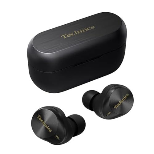 テクニクス ワイヤレスイヤホン EAH-AZ80-K ブラック bluetooth ノイズキャンセリング 3台マルチポイント IPX4 LDAC