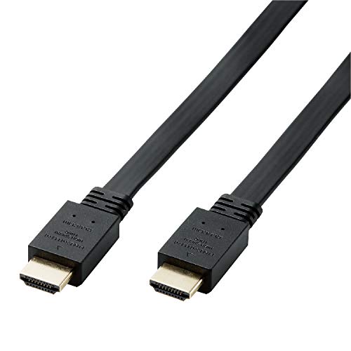 1.5mブラック/1.5m/CAC-HDPF15BK・Size:1.5m・パッケージ個数:1・18Gbpsの高速伝送とノイズ耐性を高めたイーサネット対応Premium HDMIケーブルです。・4K/Ultra HDおよび3DフルHD対応のPremium HDMI cable規格認証済ケーブルです。・4K(60P)に対応し、滑らかな高解像度映像を伝送することができます。・壁ぎわなどの狭いすき間にもピッタリ配線できる、フラットケーブルを採用しています。・明暗差を活かした立体感のある映像を伝送することができるHDRに対応しています。【 仕様 】 ■対応機種:HDMI(タイプA・19ピン)側:HDMI入力端子を持つ液晶テレビ、プラズマテレビ、プロジェクター等、HDMI(タイプA・19ピン)側:HDMI出力端子を持つAV機器、ゲーム機等 ■規格:Premium HDMI Cable認証取得済 ■コネクタ形状:HDMI(タイプA・19ピン) - HDMI(タイプA・19ピン) ■ケーブルタイプ:フラットタイプ ■伝送速度:18Gbps ■対応解像度:4K(60p)対応 ■シールド方法:2重シールド ■プラグメッキ仕様:金メッキ ■ケーブル長:1.5m ■ケーブル太さ:幅:約11.3mm、厚み:約2.3mm ■カラー:ブラック 【 説明 】 ■18Gbpsの高速伝送とノイズ耐性を高めたイーサネット対応Premium HDMIケーブルです。 ■4K/Ultra HDおよび3DフルHD対応のPremium HDMI cable規格認証済ケーブルです。 ■4K(60P)に対応し、滑らかな高解像度映像を伝送することができます。 ■壁ぎわなどの狭いすき間にもピッタリ配線できる、フラットケーブルを採用しています。 ■明暗差を活かした立体感のある映像を伝送することができるHDRに対応しています。 ■著作権保護技術のHDCP2.2、HDCP1.4に対応しています。 ■従来のBT.709に比べ、より広い色域をカバーしたBT.2020映像の伝送が可能です。 ■1本のケーブルで、映像信号と音声信号をデジタルのままで高速伝送するだけでなく、イーサネット信号の双方向通信を実現します。 ■100Mbpsのイーサネット通信を実現する、HEC(HDMIイーサネットチャンネル)に対応しています。 ■デジタル音声をテレビなどの表示機器からAVアンプなどの出力機器へ伝送できる、ARC(オーディオリターンチャンネル)に対応しています。 ■外部からのノイズ侵入を軽減する高周波ノイズ用シールドと、低周波ノイズ用シールドを組み合わせた2重シールド構造です。 ■コネクタ部にはノイズを軽減させる効果のある金属シェルコネクタを採用しています。 ■サビなどに強く信号劣化を抑える金メッキプラグを採用しています。 ■EUの「RoHS指令(電気・電子機器に対する特定有害物質の使用制限)」に準拠(10物質)しています。 【商品に関するお問い合わせ】 エレコム総合インフォメーションセンター TEL. 0570-084-465 FAX. 0570-050-012 受付時間 / 10:00~19:00 年中無休