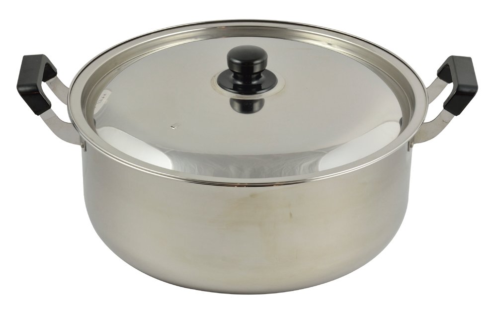 パール金属 大型鍋 36cm 鍋蓋付 ガス火専用 NEWだんらん HB-1798