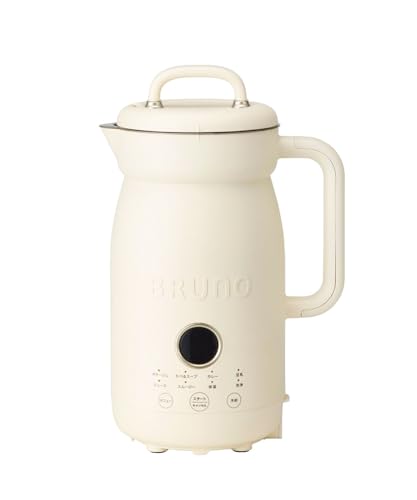 アイボリー/600ml/BOE126-IV・Size:600ml・パッケージ個数:1・[原産国]:中国製・[採寸]:サイズ:W188×H296×D135mm/重量:1500g・機能：プリセットメニュー：8（ポタージュ/たべるスープ/カレー/豆乳/ジュース/スムージー/保温/洗浄）・電源：定格消費電力：400W(加熱）170W（ミキサー）、容量：600mL・コード長：約1m