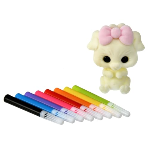 無し/-/-・(C) TOMY (C)2024 PlayMonster Group LLC・電池は使用しません。商品紹介 8本のカラフルな細ペンでテリアのドールにおえかきしよう! おえかきした後に水で洗うとくりかえし何度でもおえかきが楽しめちゃう♪ ペンがたっぷり8本もはいっているので、おえかきもふれんずのペン買い増しにもピッタリ♪ ・人気の「おえかき遊び」と「お人形遊び」の両方が楽しめる「おえかき もふれんず」! ・かわいいテリアのドールにパステルイエローが登場! ・レインボーカラーのペンを使って自分だけのお気に入りのもふれんずを作ろう! ・ピンクのリボンパーツはつけ外してきせかえが楽しめるよ♪リボンにもおえかきできちゃうから色々なデザインを作ってみてね! 【セット内容】テリア(1) リボン(1) 細ペン(レッド)(1) 細ペン(ピンク)(1) 細ペン(オレンジ)(1) 細ペン(イエロー)(1) 細ペン(イエローグリーン)(1) 細ペン(ブルー)(1) 細ペン(パープル)(1) 細ペン(ブラック)(1) 安全警告 該当なし