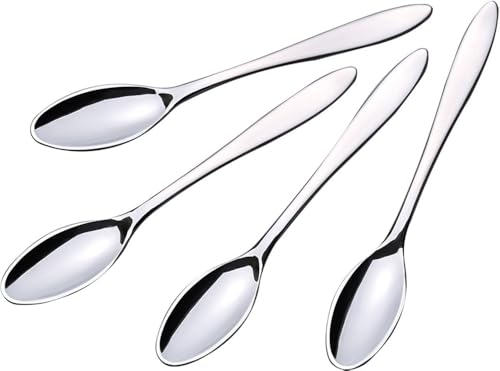 下村企販 燕三条 カレースプーン 4本組 【日本製】 ステンレス 食洗機対応 全長18c...