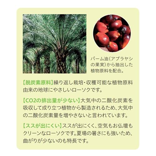 カメヤマ 菜10 (300本入) ローソク 植物原料配合