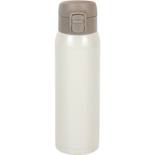 ワンタッチ栓ホワイト/500 ml/RH-1674・パッケージ個数:1・真空断熱構造で長時間の保温・保冷を実現。コーヒーは温かく、冷たい飲み物はひんやりキープ。樹脂製飲み口は口当たりがやさしく、金属の熱さや冷たさを感じにくい仕様。ワンタッチ開閉で片手でもスムーズに飲める便利設計。外出先や仕事中でもストレスなく使えます。氷止め付きだから氷が飛び出さず、最後まで快適に飲める。洗いやすい構造で毎日のお手入れも簡単。衛生的に長く使えます。スリムな形状の容量500mlは持ち運びやすく、バッグにもすっきり収まるサイズ感。シンプルなデザインは、ビジネスにもカジュアルにも馴染むデザイン。・商品サイズ(約):幅7.3×奥行6.8×高さ23cm、商品重量(約):260g・内ビン・胴部:ステンレス鋼、キャップ本体:ポリプロピレン、パッキン:シリコーンゴム・保温効果:61度以上(6時間)、保冷効果:9度以下(6時間)・生産国:中国真空断熱構造によって飲み物の温度を長時保ちます。ちょうどいい容量で、持ち運びにも便利。オフィス、学校、アウトドアなど、あらゆる場面で活躍します。片手で蓋の開け閉めができるワンタッチ栓タイプ。オフィスでや学校で喉が渇いたとき、スポーツやピクニック、旅行先でなど、様々なシーンに。いつでもどこでも美味しい飲み物を楽しむことができます。