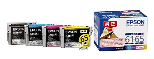 乐天商城 - エプソン 純正 インクカートリッジ ペン・糸 IC4CL6165B 4色パック