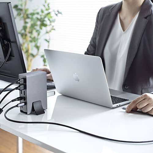 ����掠�ץ饤 USB Type-C�ɥå��󥰥��ơ�������4K��3���̽����б��� USB-CVDK10