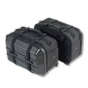 タナックス(TANAX) バイク用サイドバッグ MOTOFIZZ ツアーシェルケース2 (ブラック) 容量40?(片側20?) MFK-248