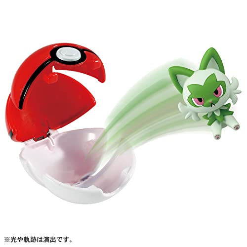 formanismのポケットモンスター モンコレ ポケデルゼ ニャオハ(モンスターボール)｜アングル2