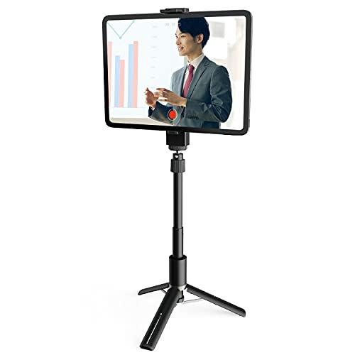 Rakuten - エレコム 三脚 自撮り棒 【 スマホ・タブレット用 】 2way 高耐荷重 ブラック P-STSRS02MTBK