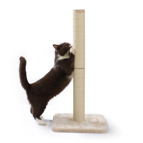 猫壱（necoichi） バリバリつめとぎポール 麻 (L本体)