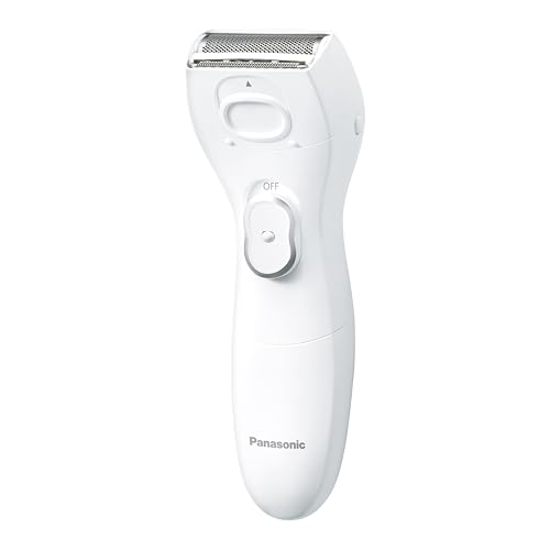 パナソニック レディースシェーバー サラシェ 除毛 全身用 乾電池式 ホワイト ES-WL51-W