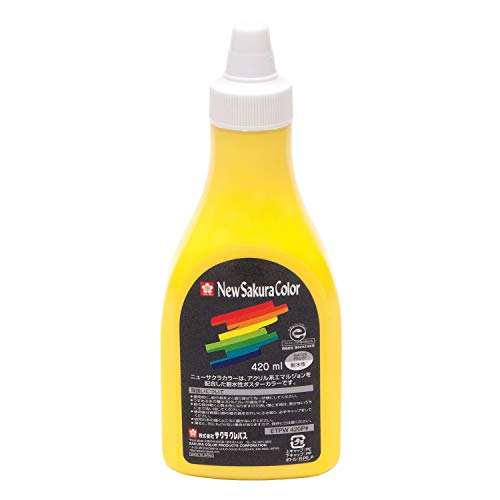 サクラクレパス 絵の具 アクリルポスターカラー 420ml 黄色 ETPW420P#3