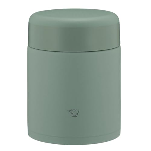 Rakuten - 象印 スープジャー 400ml 大きめ茶碗サイズ 【おいしく保温・保冷】 お弁当 広口 アイスグレー SW-KA40-HL