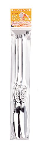 パール金属 シーズナルチョイス かに スプーン フォーク 3本組 C-951
