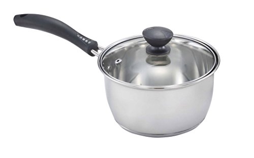 ベストコ プリオール 片手鍋 16cm ガラス蓋付 ND-5992