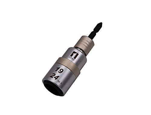 Rakuten - イチネンアクセス MUST TOOL(マストツール) ソケット IMー1924IQー6K 軸交換式ダブルソケット 19×24 19723 6.3