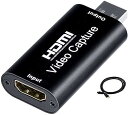 HDMIキャプチャーカード ビデオキャプチャーボード ゲーム 1.5M HDMIケーブル付き 軽量超小型 USB2.0 HDMI Vido Capture 対応 ゲームキャプチャー 録画・ライブ会議用 UVC(USB Video Class)など(2)