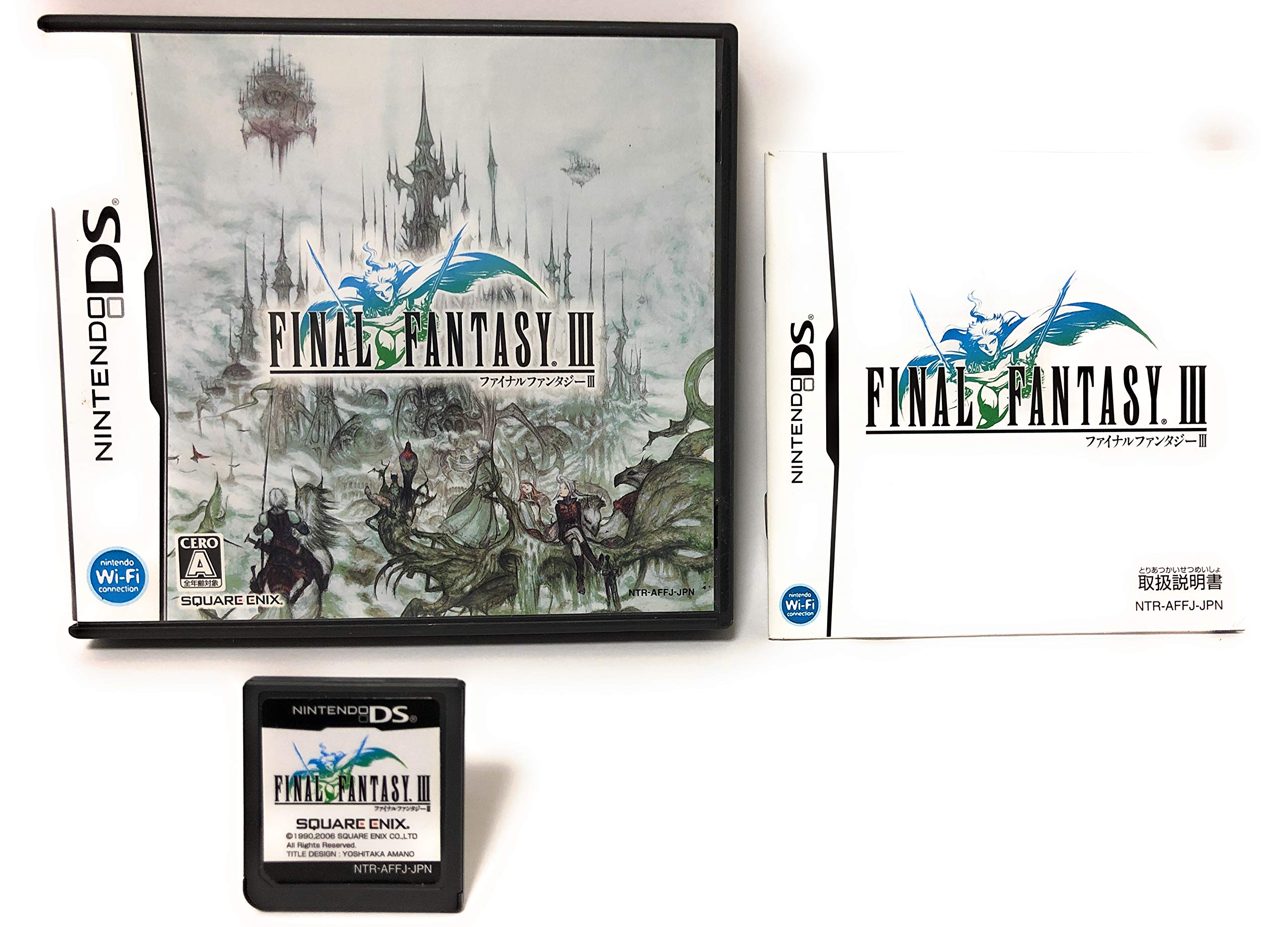 ゲームソフト ファイナルファンタジーIII レトロゲーム 名作RPG 懐かしのゲーム ニンテンドーDSソフト 冒険ファンタジー 育成RPG 1人プレイ用 ゲームソフト 懐ゲー 人気RPG 冒険RPG 育成ゲーム